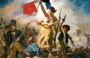 Delacroix’s Liberty Leading the People, the visual for France Histoire